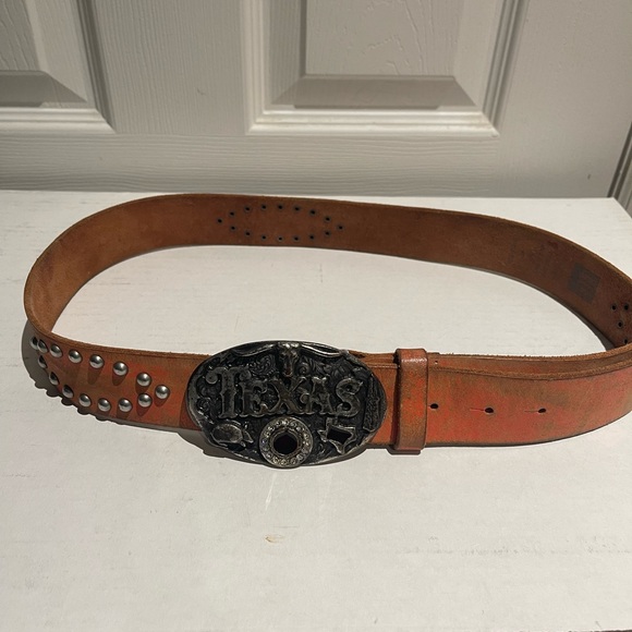 Gap vintage Texas Leather Belt - Picture 2 of 4